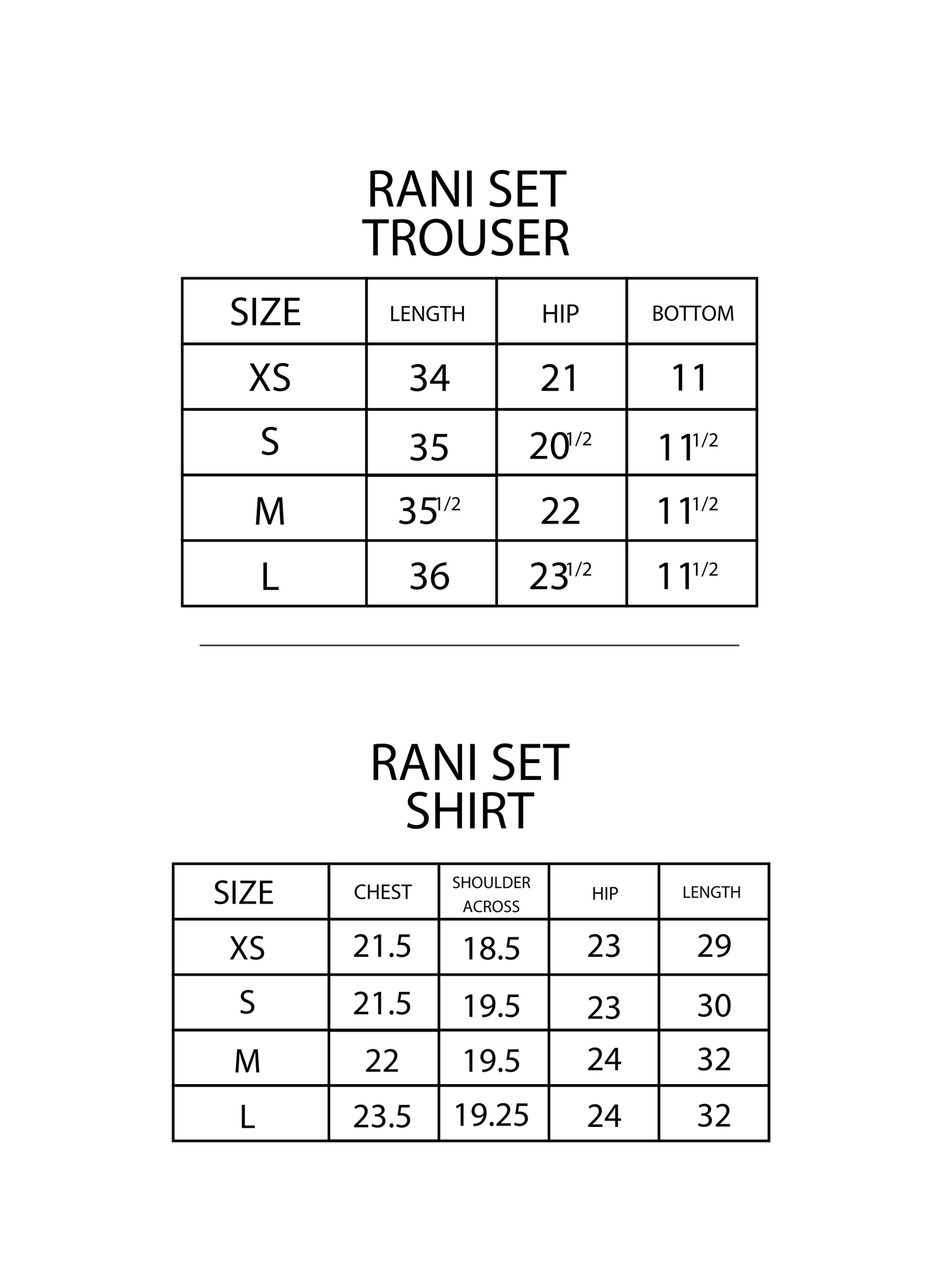 Rani Set
