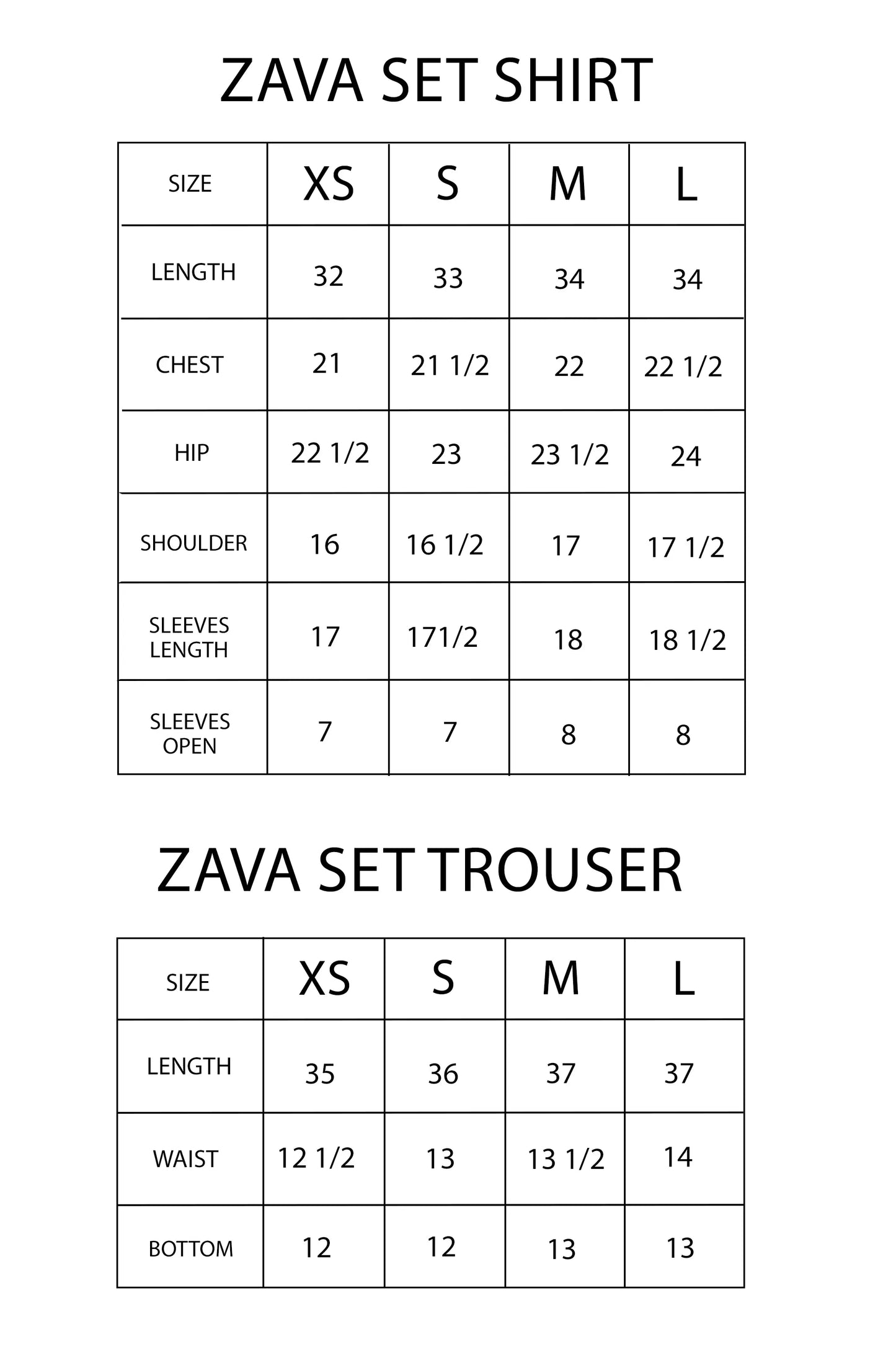 Zava Set