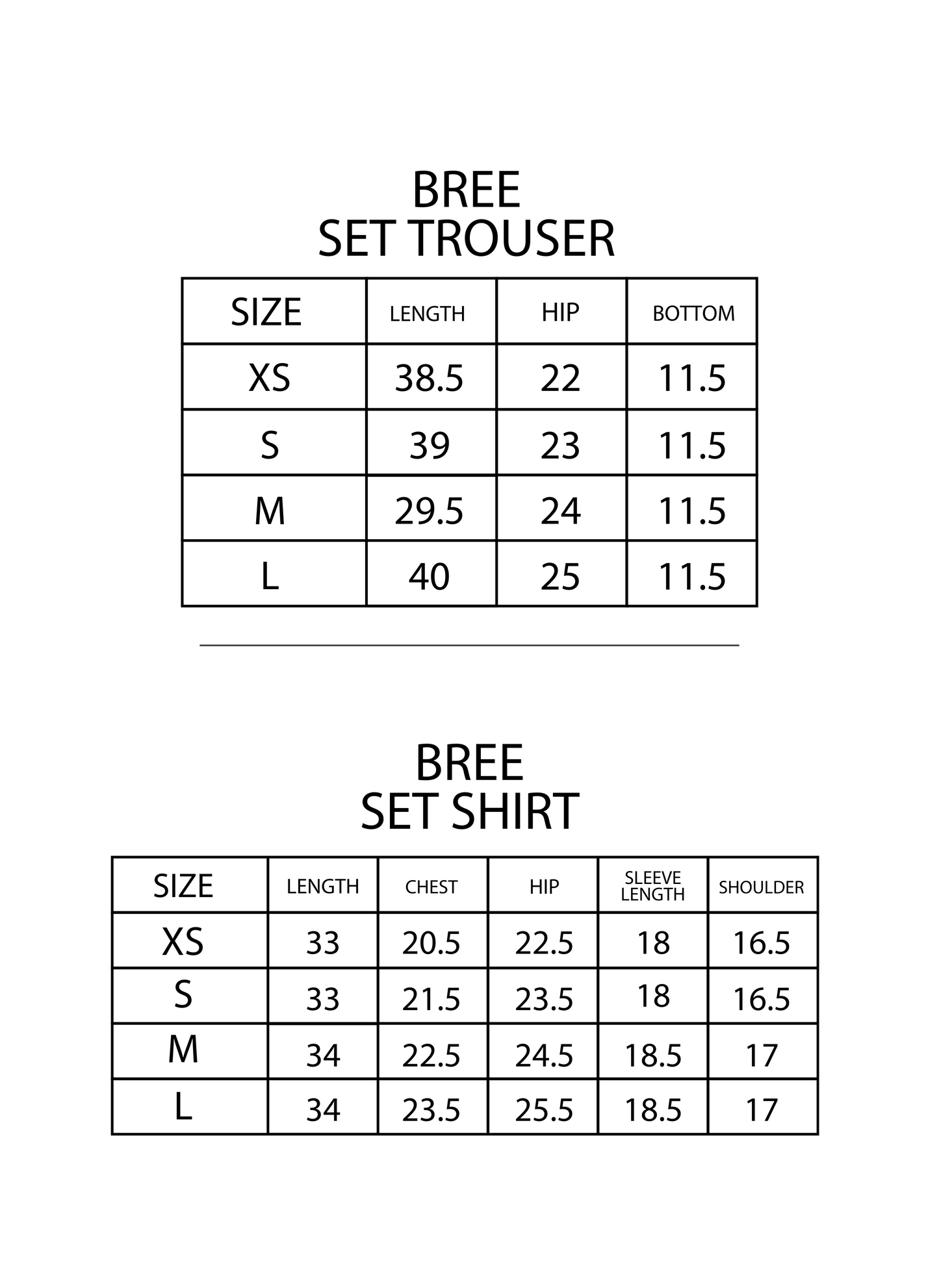 Bree Set (B)