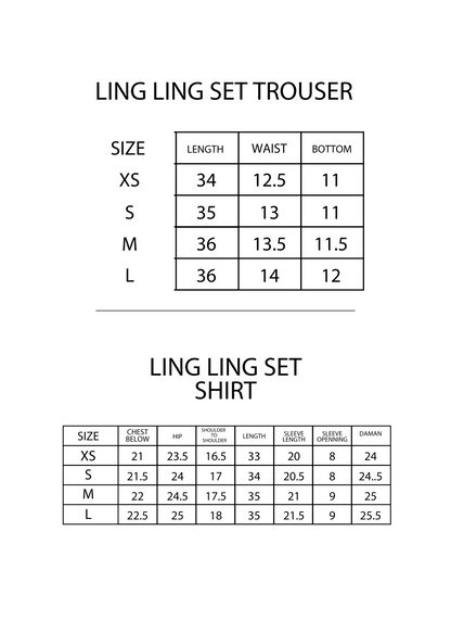 Ling Ling Green Set Minor Fault