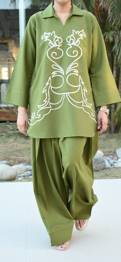 Farra Jungle Green Set