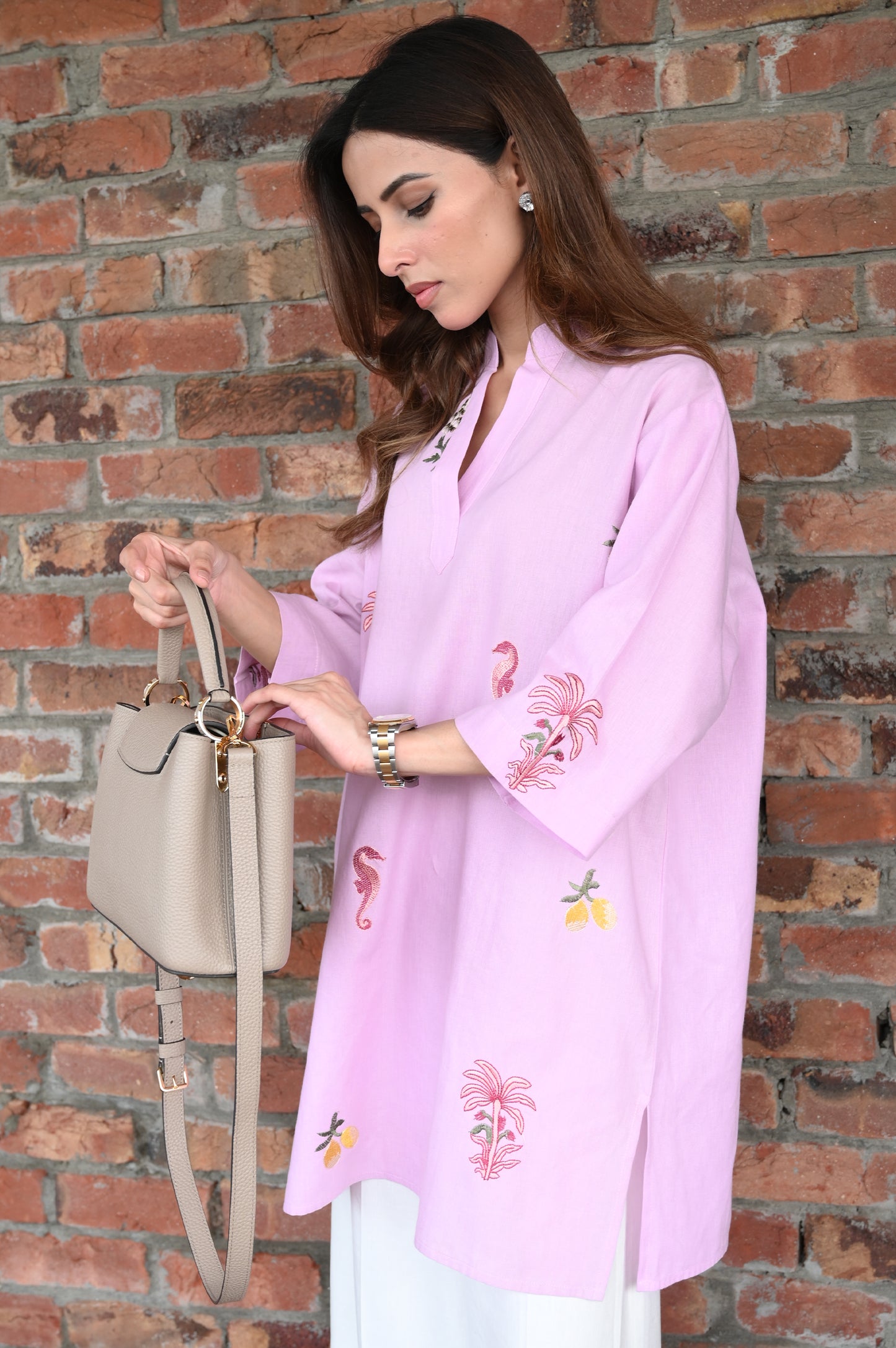 Seahorse Lilac Set