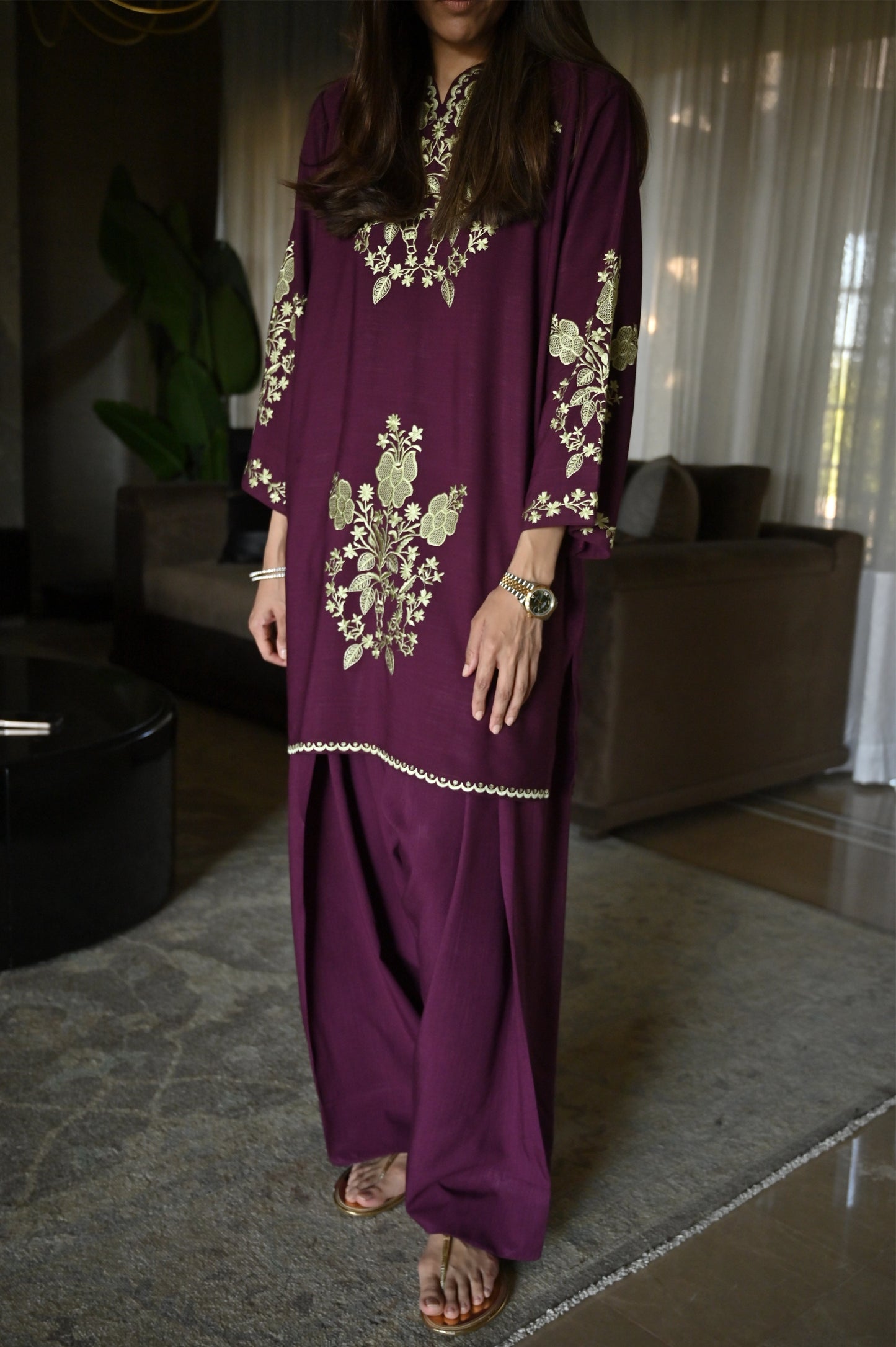 Burgundy Sia Set