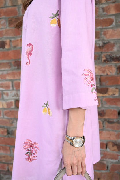 Seahorse Lilac Set