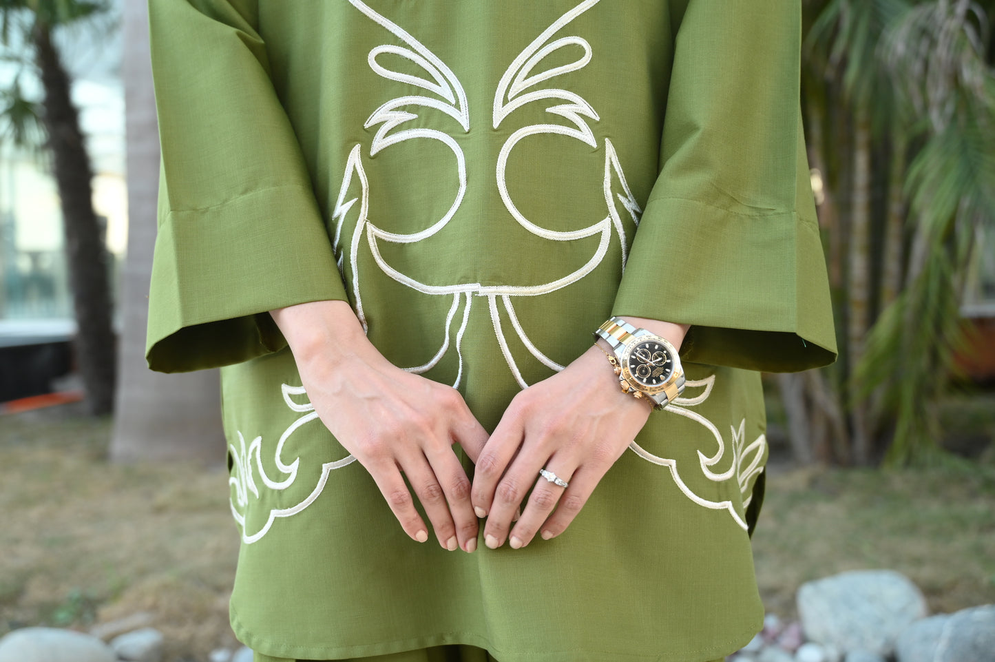 Farra Jungle Green Set