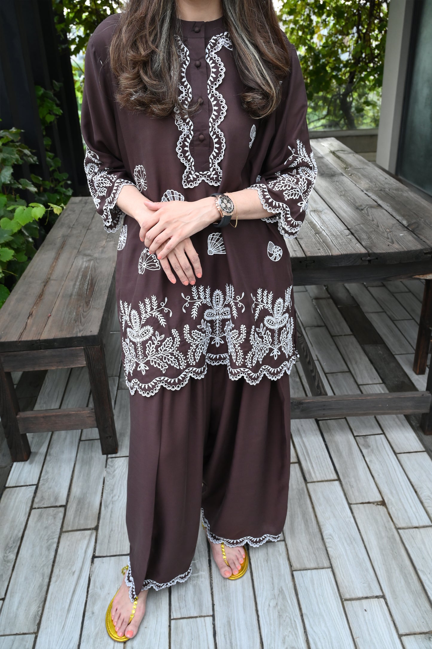 Moncheri Brown Set