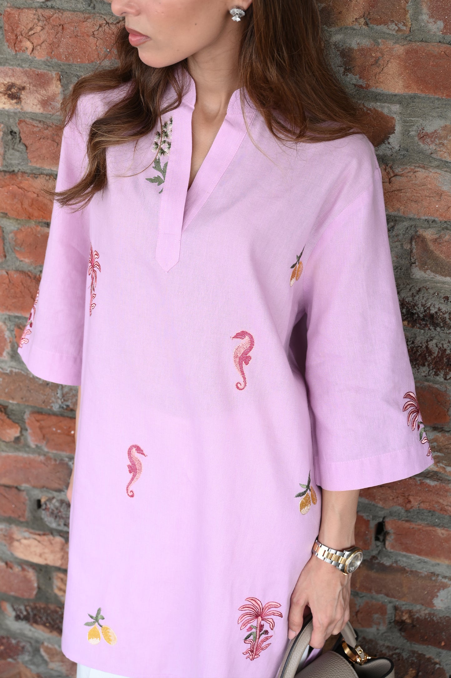 Seahorse Lilac Set