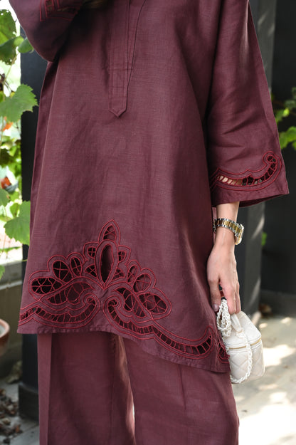 Burgundy Amaani Set