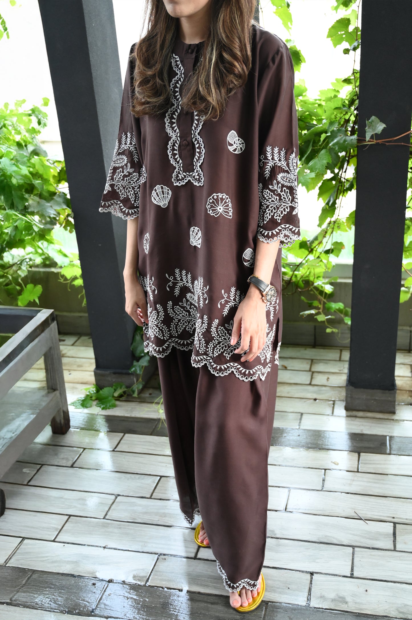 Moncheri Brown Set
